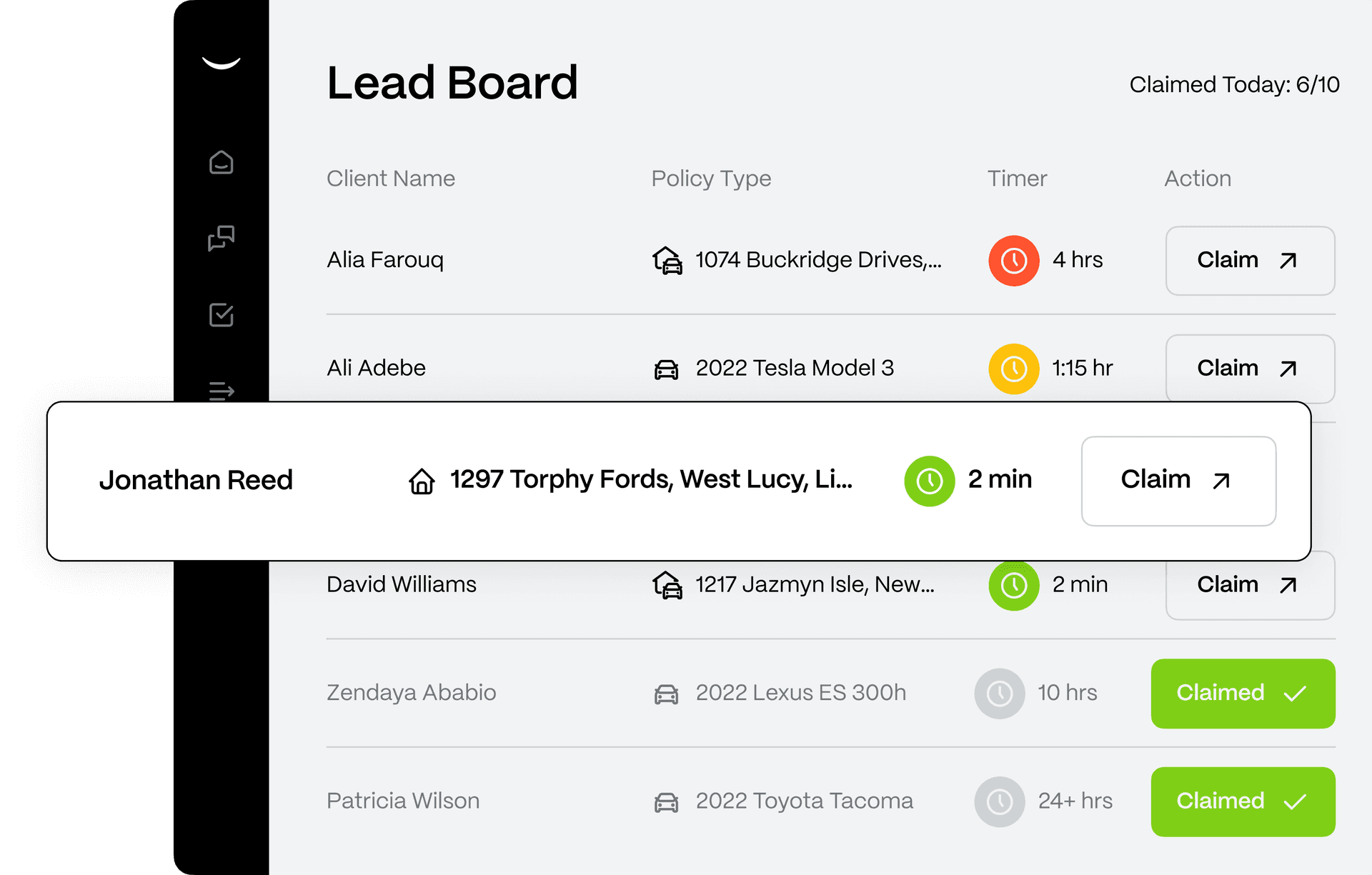 Lead Board